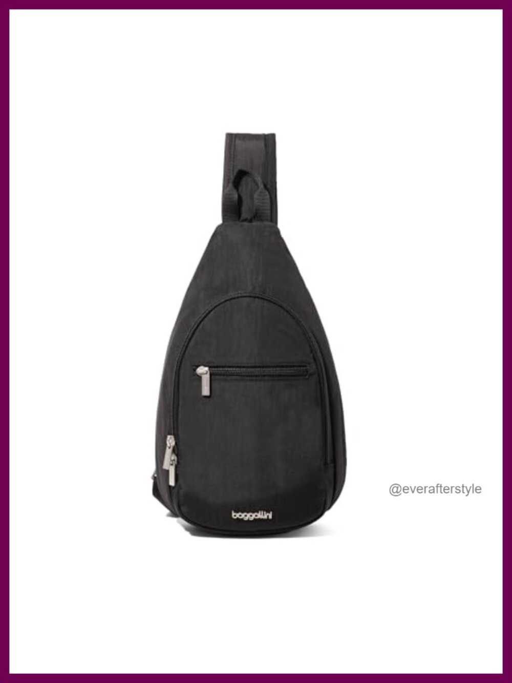 Lightweight Sling Crossbody Bag Adjustable Padded Strap RFID Travel Purse